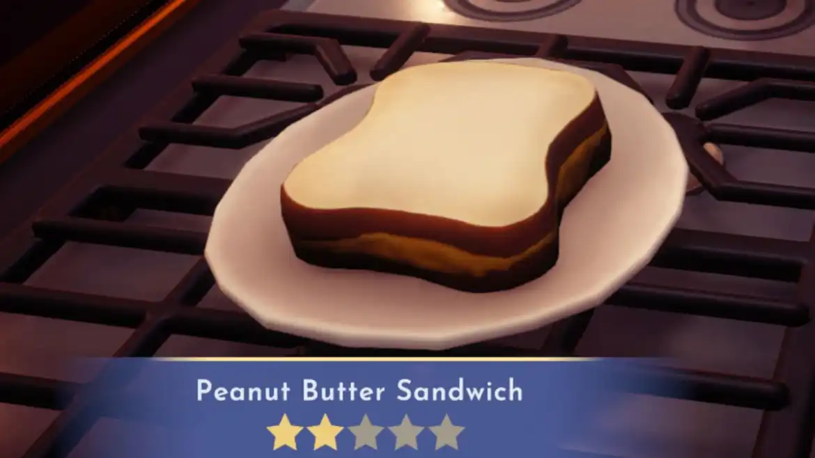 如何在迪士尼梦幻谷制作花生酱三明治