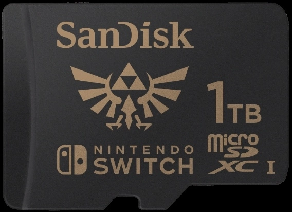 Western Digital推出1TB Switch记忆卡，为《萨尔达传说》玩家探索提供更大空间