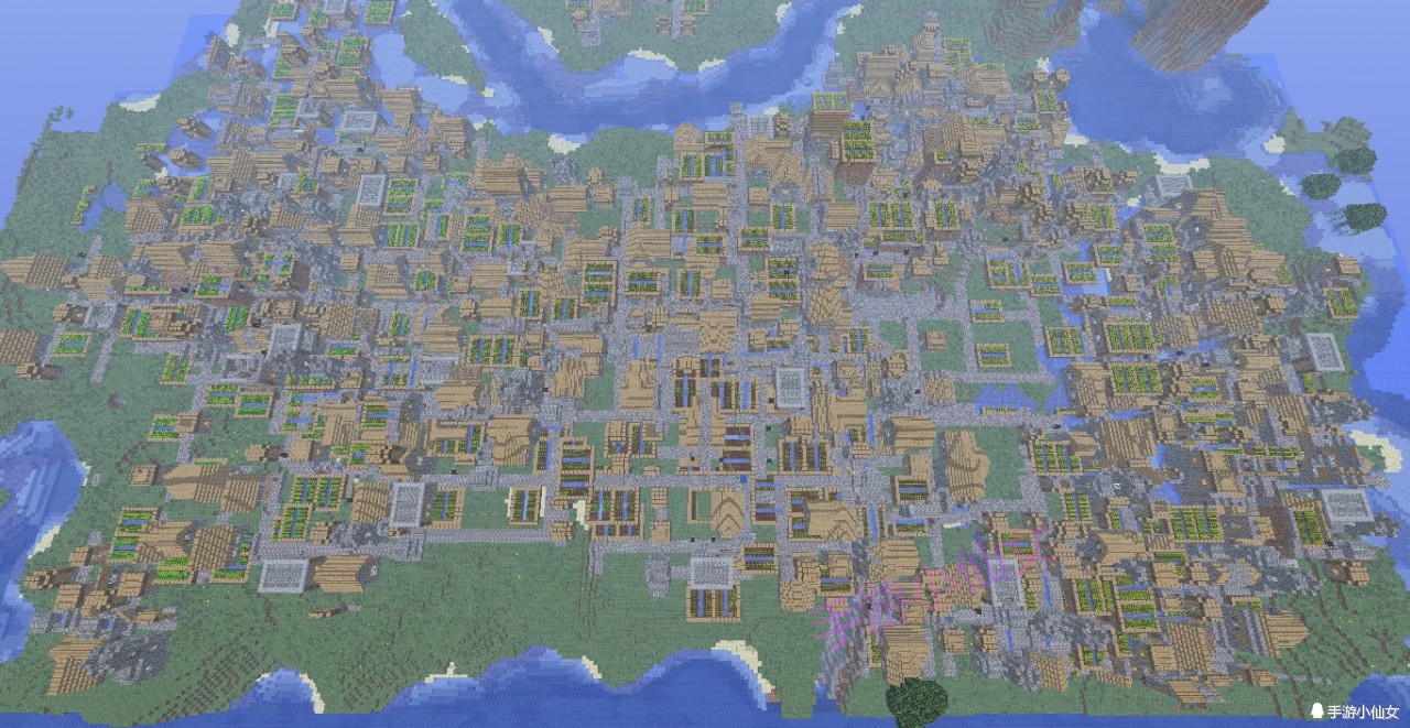 我的世界最大村庄地图（MC超大面积豪华村庄）插图