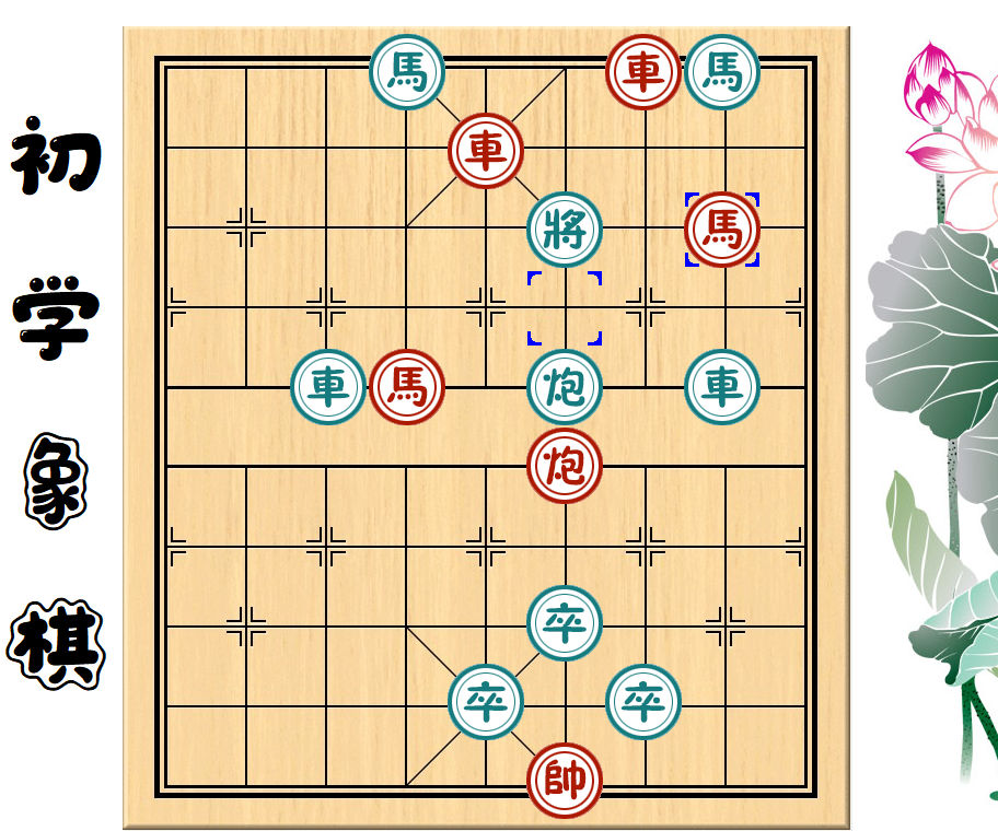 下中国象棋的三个小技巧（象棋组杀技巧分析）插图4