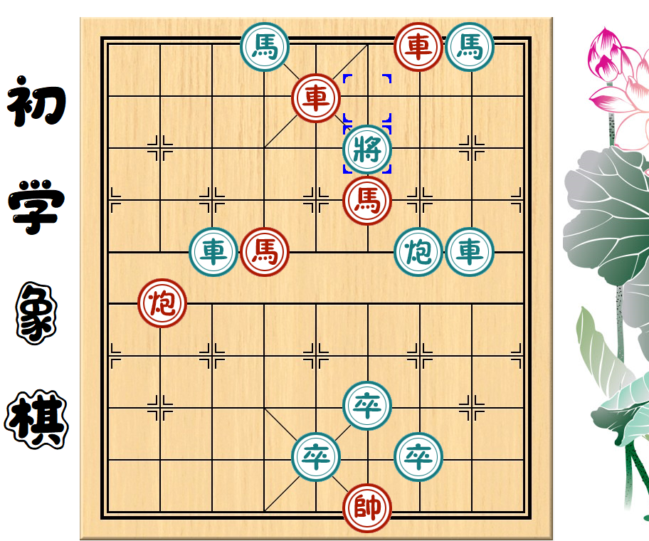 下中国象棋的三个小技巧（象棋组杀技巧分析）插图2