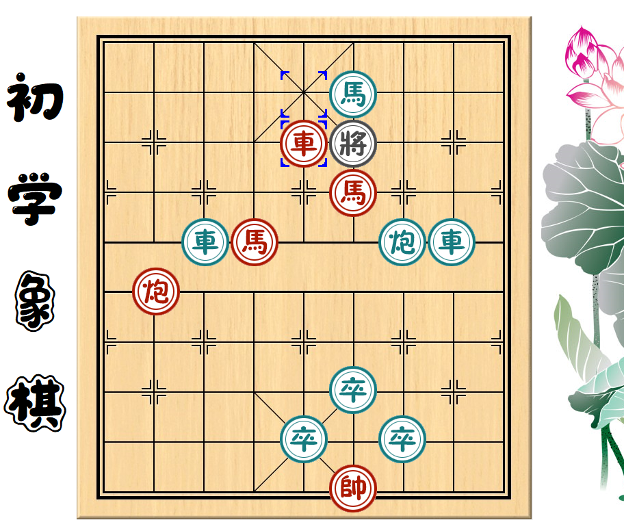 下中国象棋的三个小技巧（象棋组杀技巧分析）插图8