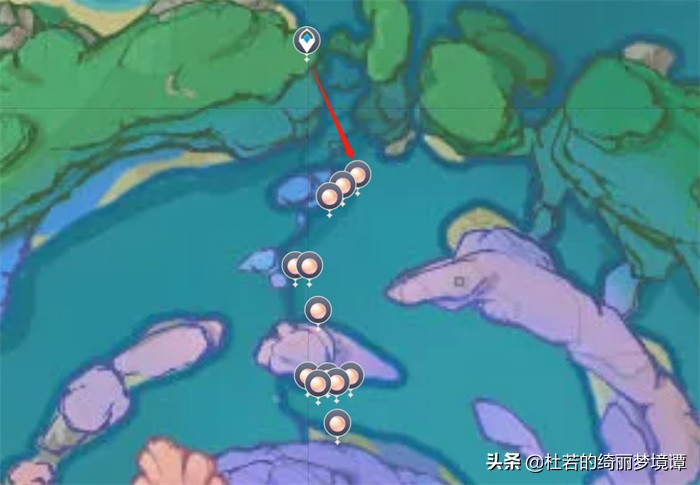 珊瑚珍珠采集路线图（原神珊瑚珍珠多久刷新一次）插图2