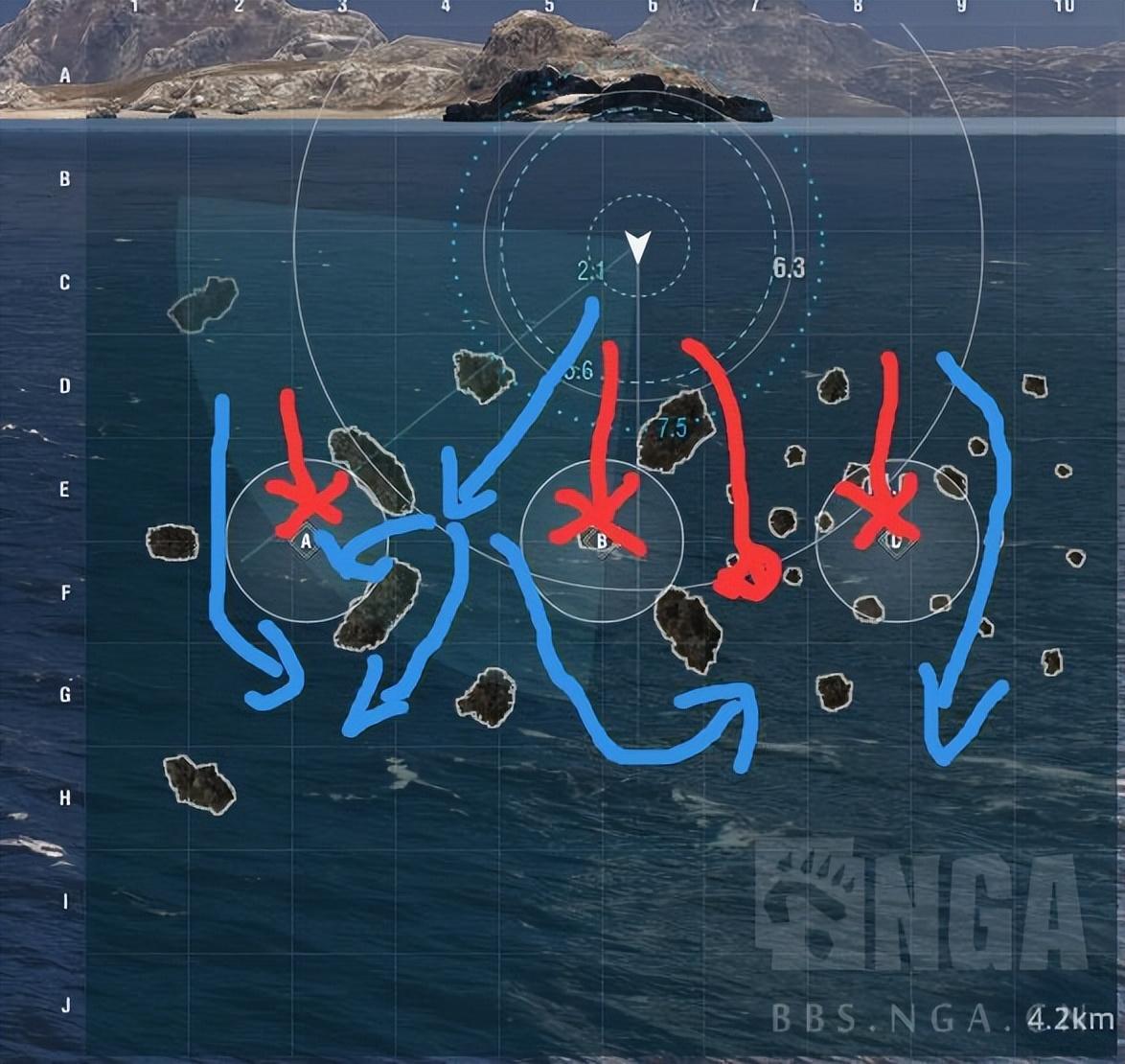 战舰世界潜艇战怎么玩（附：打法、加点、路线）插图10