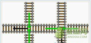 我的世界铁轨怎么做（分叉方向铁轨的做法）插图4