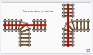 我的世界铁轨怎么做（分叉方向铁轨的做法）插图6