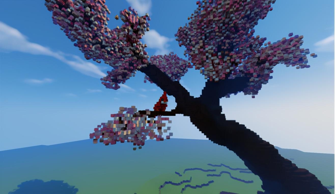 我的世界樱花树怎么做（MC樱花树图鉴）插图2