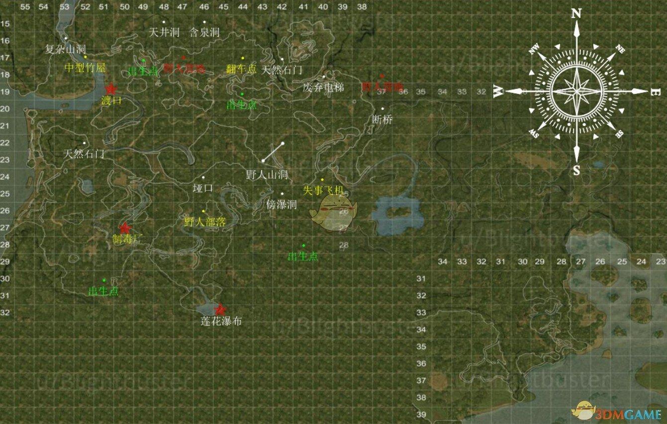 丛林地狱地图坐标（绿色地狱丛林地图位置）插图