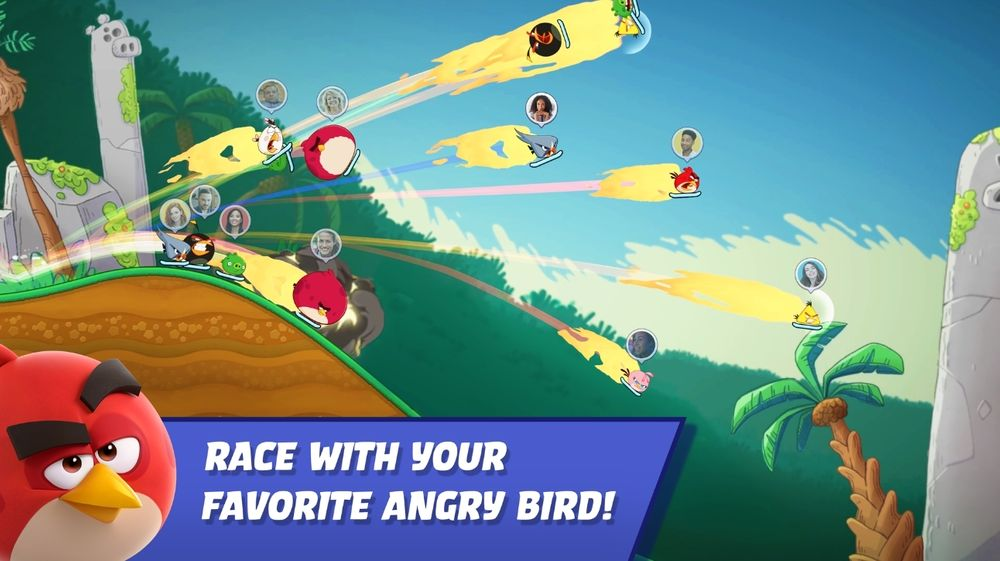 「愤怒鸟」IP 衍生赛车新作《Angry Birds Racing》于Google Play 美加地区推出插图