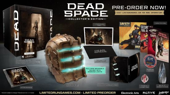 《死亡空间：重制版》典藏版附赠艾萨克发光头盔插图