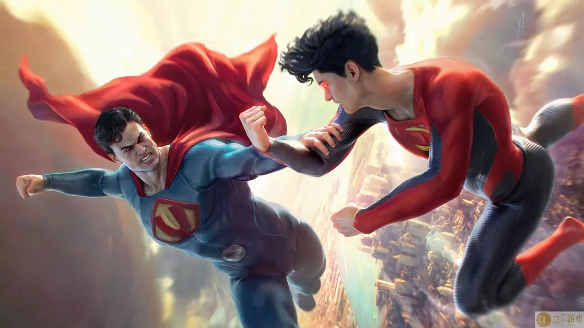 第三个英雄惊喜地加入《超人历险记》：乔恩-肯特系列插图