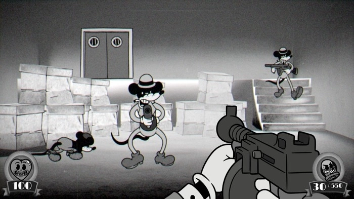《Mouse》早期迪士尼动画黑白画风FPS 正式发表插图