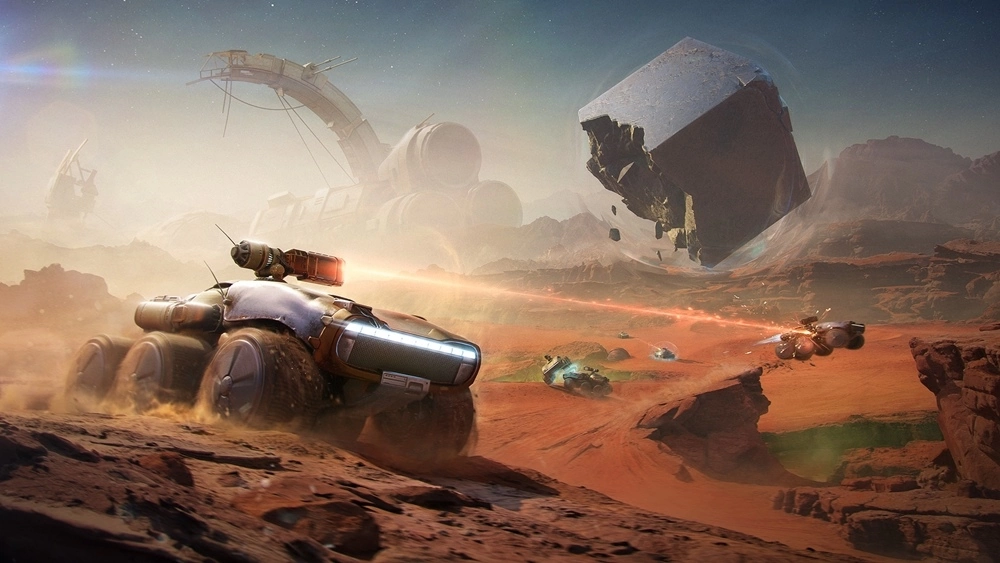 《战车世界》推出「火星碰碰车」活动插图
