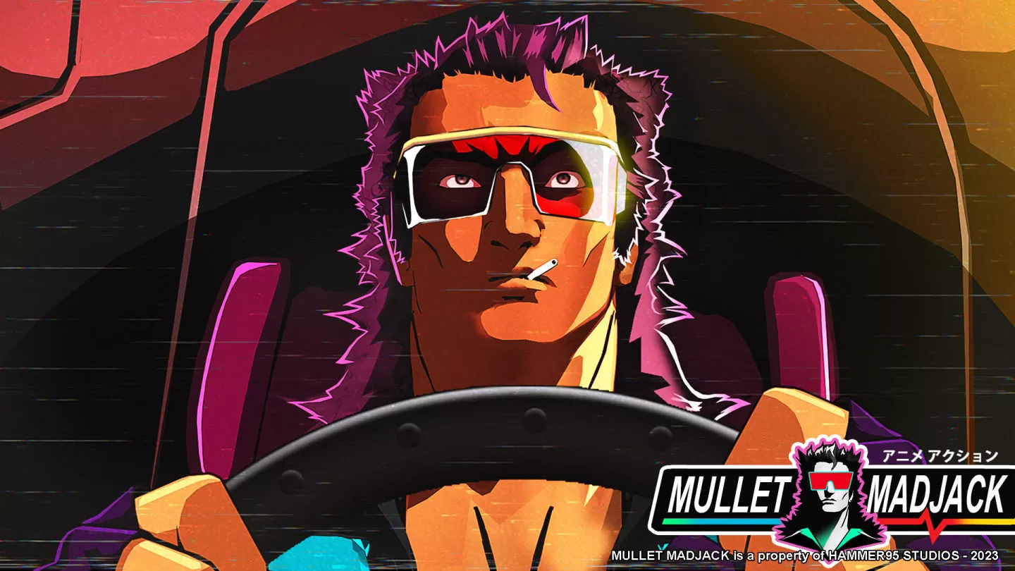 《Mullet Mad Jack》90 年代动画风格FPS 公开！10 秒内不打倒敌人就会死插图10