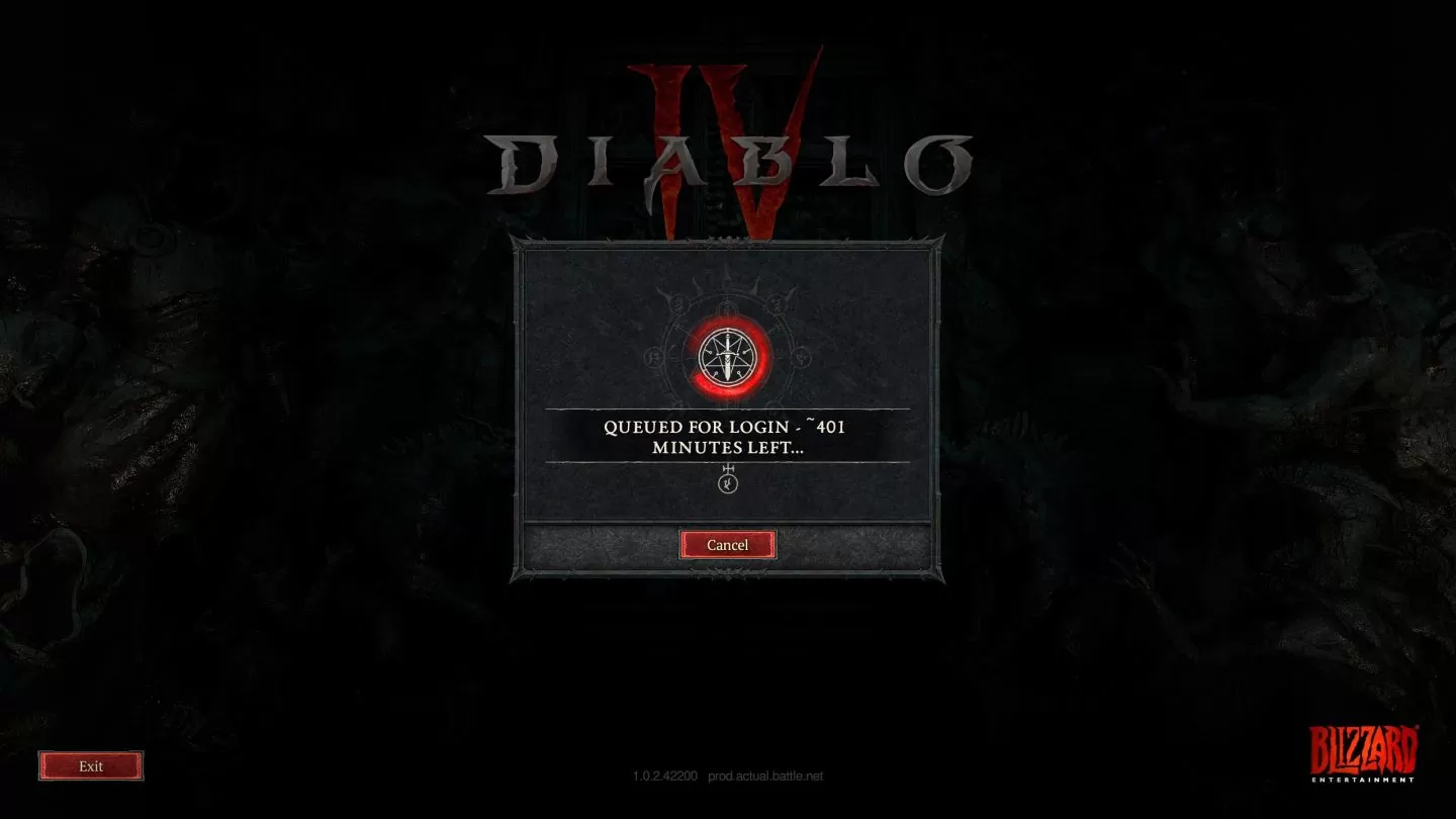 伺服器问题不断影响游戏体验，《暗黑破坏神4》开发商暴雪发表道歉声明。插图