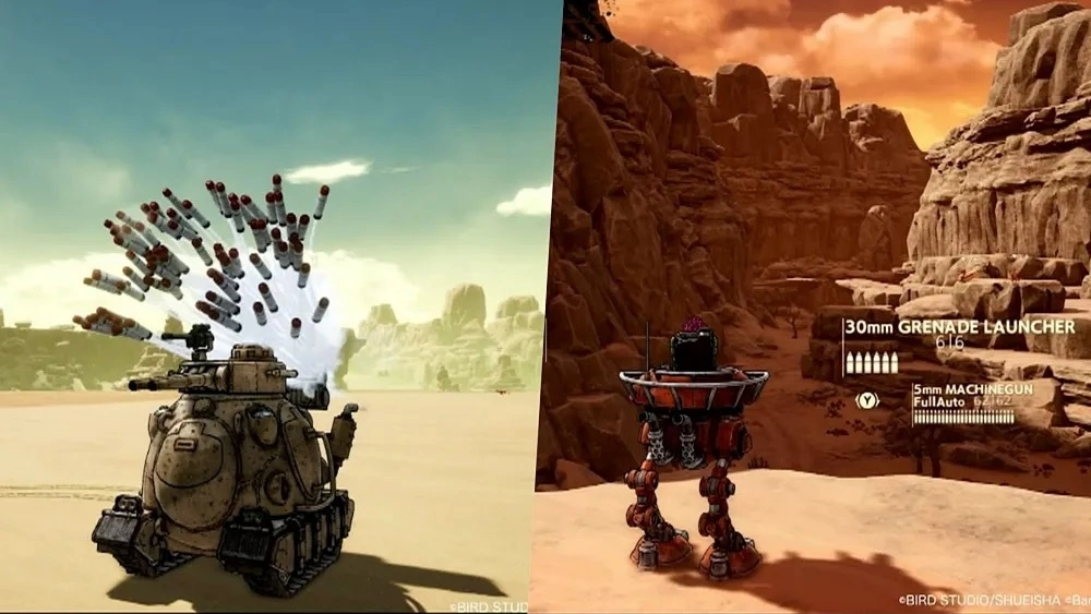 鸟山明漫画改编《Sand Land 沙漠大冒险》公开载具「战车／跳跃机器人」实机展示插图