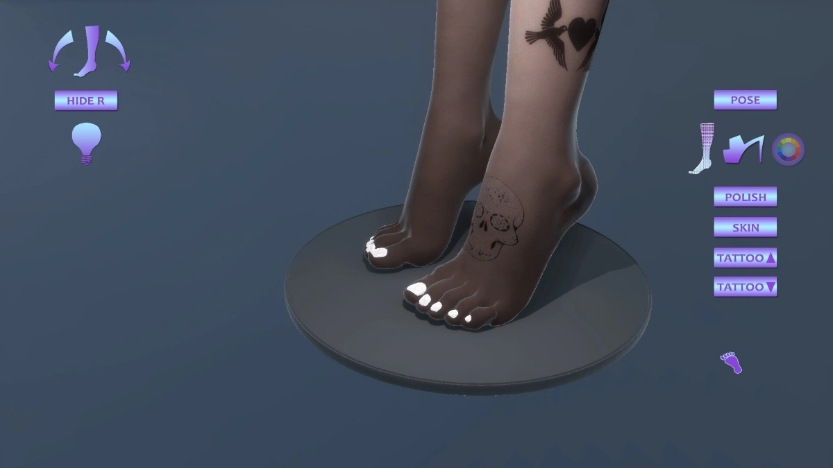 脚控迷必玩！《Foot Fashion Simulator 美脚时尚模拟器》11 月推出插图2